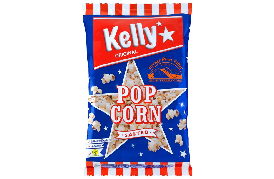 Fotografija: Kelly's Popcorn salted 90 g FOTO: Intersnack d.o.o.
