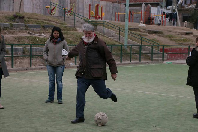 Nogomet ostaja njegova strast. FOTO: OSEBNI ARHIV