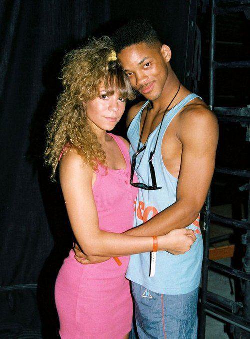 Fotografija: Mariah in Will pred približno dvajsetimi leti, ko je imela zvezdnica samo dve obleki.