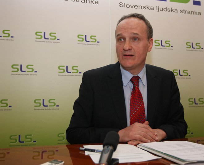 Janez Podobnik je postal predsednik SLS leta 2003. FOTO: Tomi Lombar, Delo