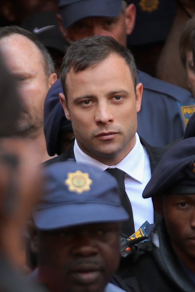 Oscar Pistorius je bil spoznan za krivega. FOTO: Guliver/Getty Images