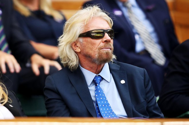 Sir Richard Branson se je z visokoletečimi izjavami nekajkrat spravil v zadrego. FOTO: Guliver/Getty Images