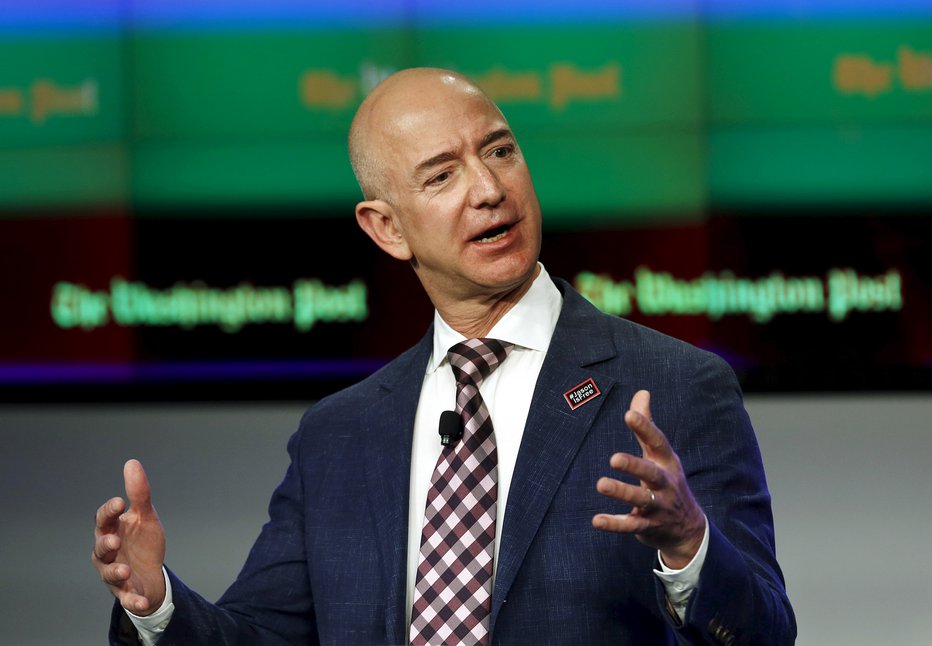 Fotografija: Jeff Bezos je oživil Washington Post. FOTO: Reuters