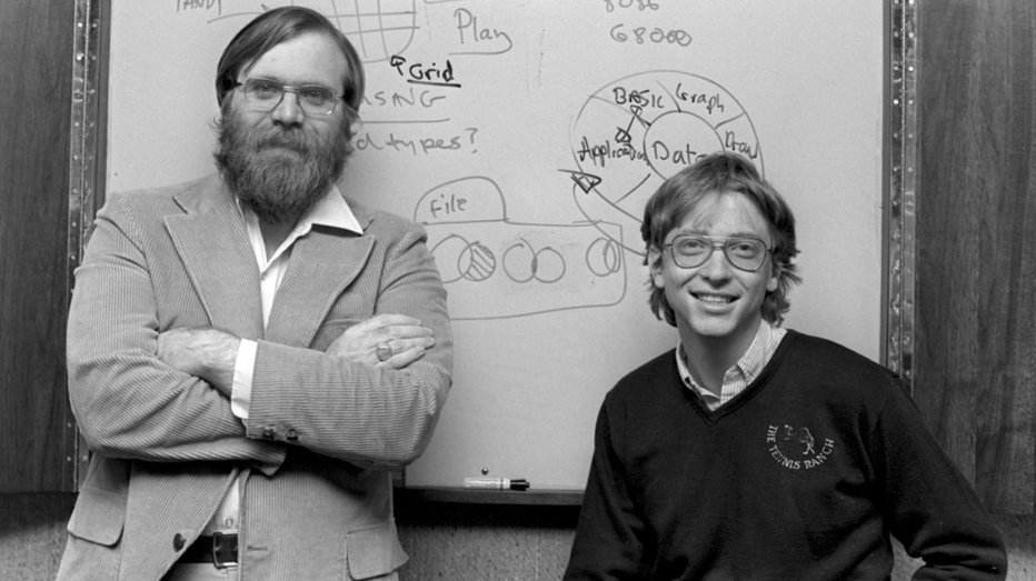 Fotografija: Allen in Gates sta najprej delala operacijski sistem za IBM. FOTO: Facebook