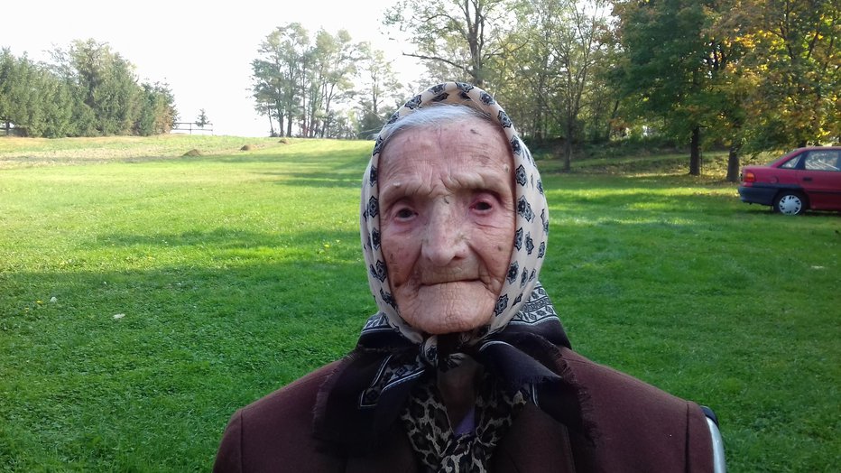 Fotografija: Matilda Serec je praznovala svoj 109. rojstni dan. FOTO: Jože Žerdin