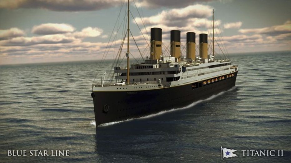 Fotografija: Titanik II naj bi zaplul leta 2022. FOTO: Reuters
