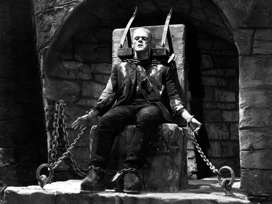 Fotografija: Frankenstein z Borissom Karloffom iz tridesetih let je brezčasna klasika.