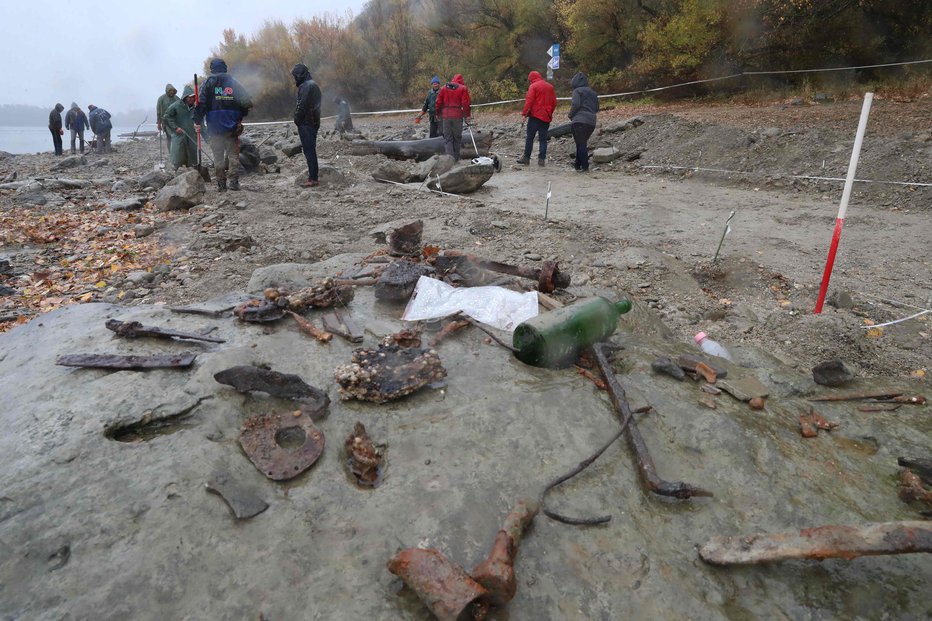 Fotografija: Madžarski arheologi so odkrili pravi zaklad. FOTOgrafije: AFP