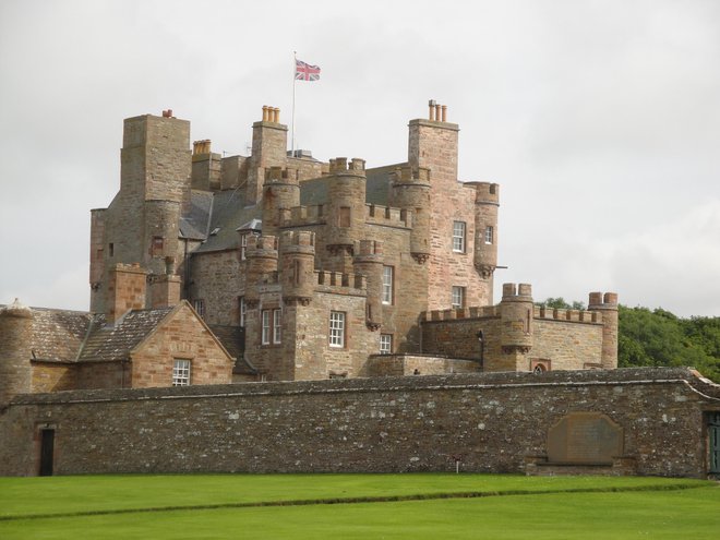 Grad Mey, najbolj severni britanski grad, leži ob obali severnega Atlantskega oceana. FOTO: Wikimedia Commons