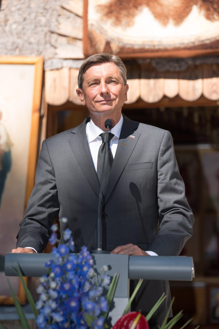 Fotografija: Borut Pahor, predsednik Republike Slovenije. FOTO: Ms