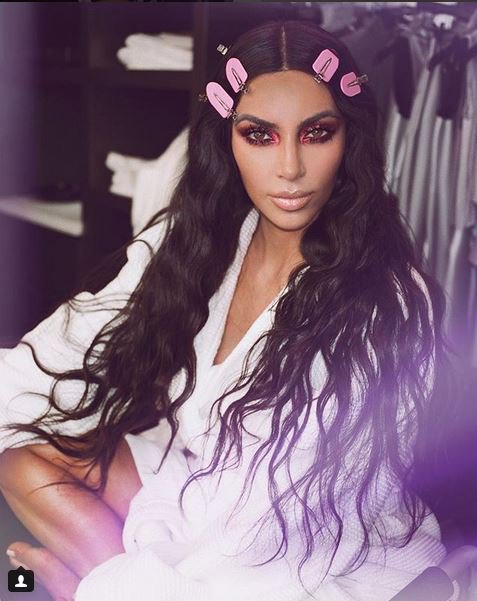 Fotografija: Ameriška resničnostna zvezdnica Kim Kardashian. FOTO:  Instagram, zaslonski posnetek