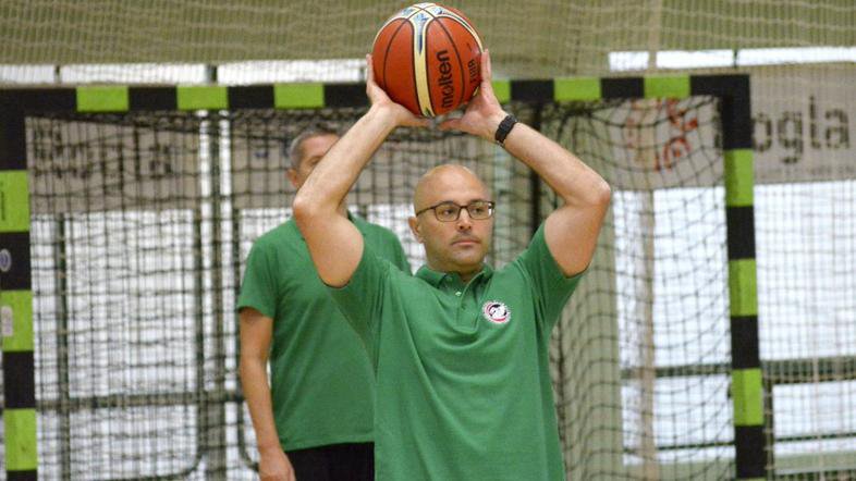 Fotografija: Marko Anđelković se je letos pridružil ljubljanskim košarkarjem. Foto: Petrol Olimpija
