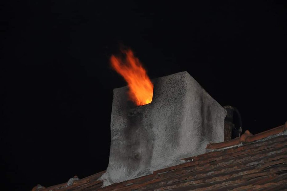 Fotografija: Požar v Spodnjem Grušovju. FOTO: PGD Slovenske Konjice