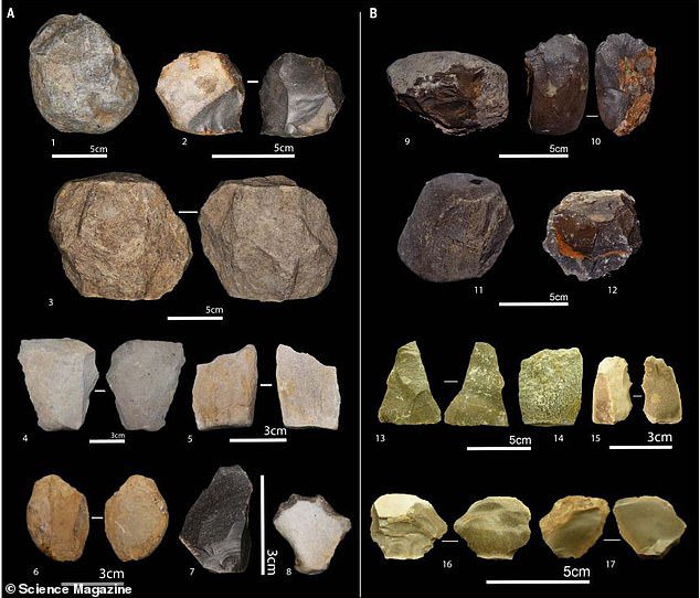 Kameno orodje so izkopali v Ain Boucheritu. FOTO: Science