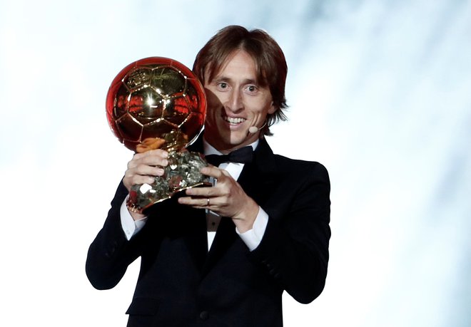 Luka Modrić za večino najboljši. FOTO: Benoit Tessier, Reuters