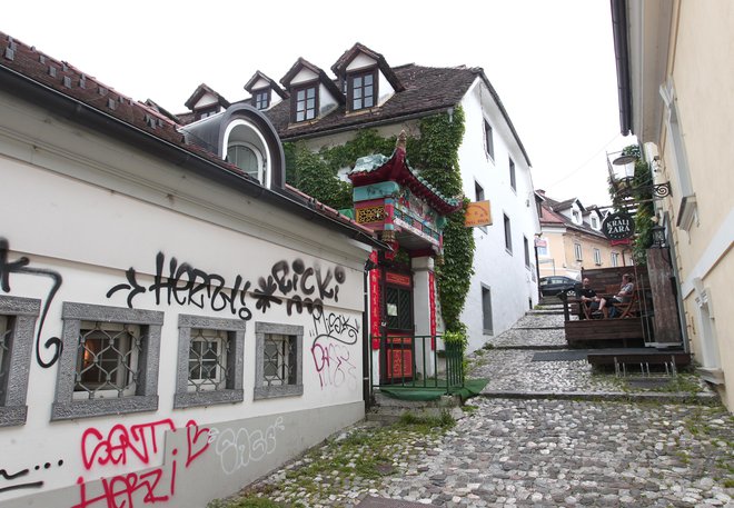 Lotil se je tudi kitajske restavracije na Trubarjevi v Ljubljani. Foto: Dejan Javornik