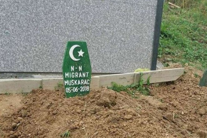 Migrante, ki v Bosni in Hercegovini izgubijo življenje, pokopljejo kot neznane osebe.