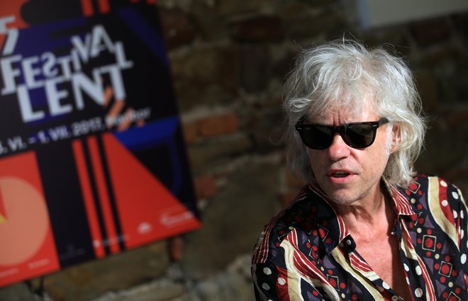 Bob Geldof. FOTO: Tadej Regent, Delo