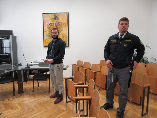 Nevio Gržin bo dobil začasno bivališče v slovenskem zaporu. FOTO: Nada ČerniČ Cvetanovski