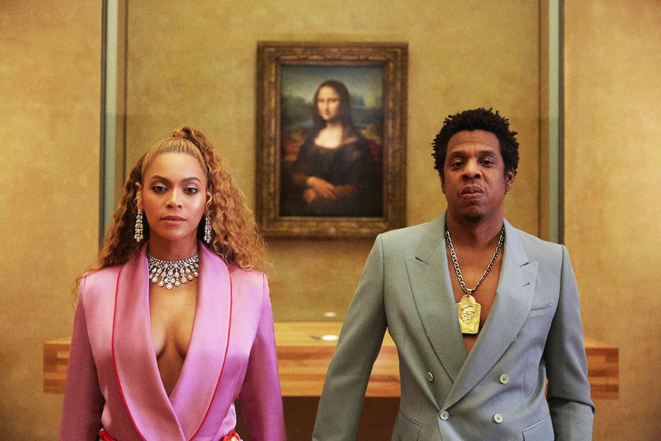 Fotografija: Beyonce in Jay-Z sta video posnela v Louvru.