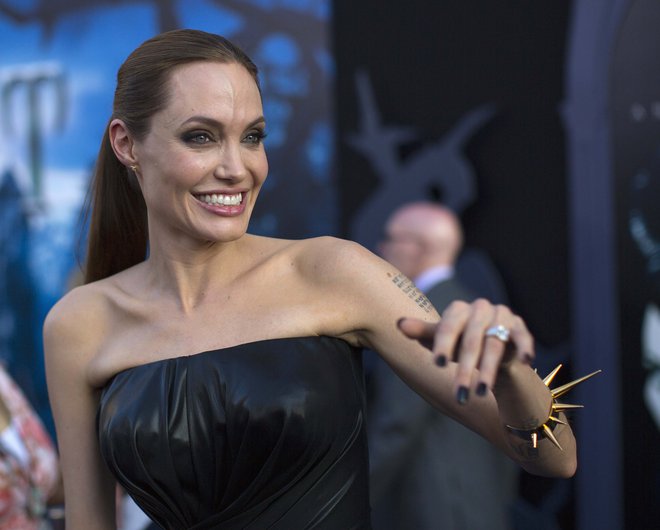 Bradova najbolj slavna ljubezen je bila seveda Angelina Jolie. FOTO: Reuters