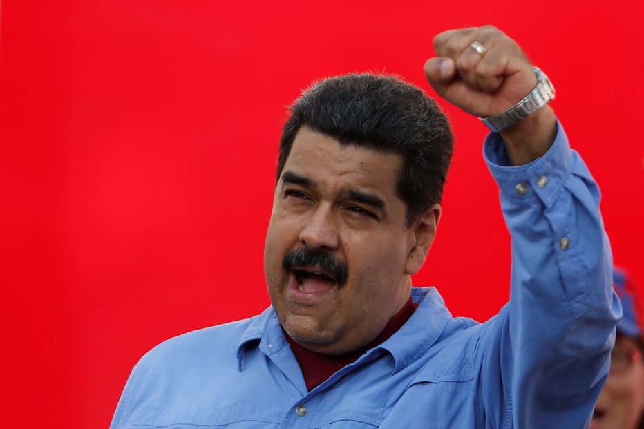 Fotografija: Nicolas Maduro ne namerava oditi. FOTO: Reuters