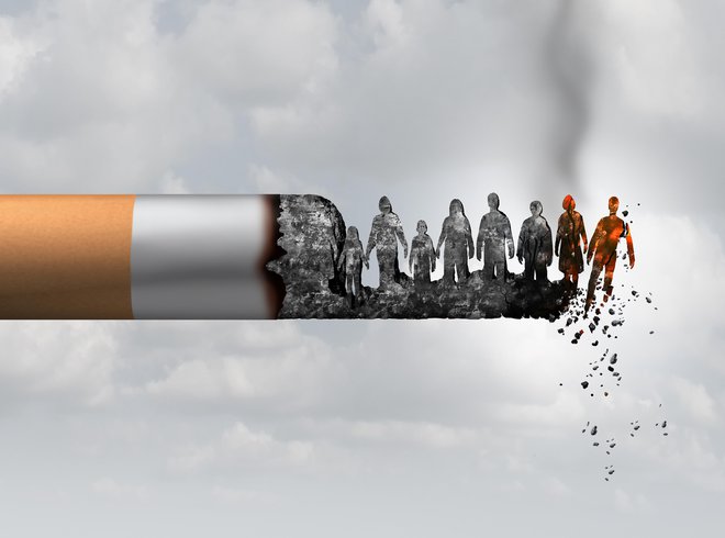 Kajenje tobaka je vsako leto vzrok več kot 6 milijonov smrti na svetu. FOTO: Guliver/Getty Images