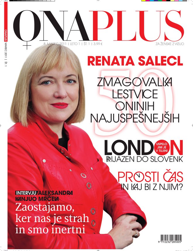 Leta 2011 je Ona dobila sestrico Onoplus, ki je danes najbolj brana ženska revija v Sloveniji.