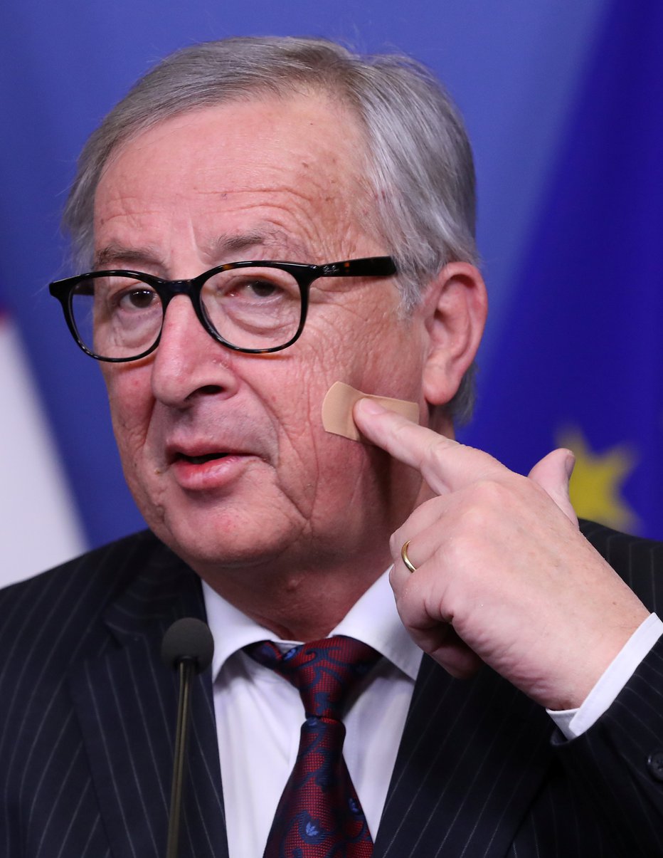 Fotografija: Jean-Claude Juncker. FOTO: Yves Herman, Reuters