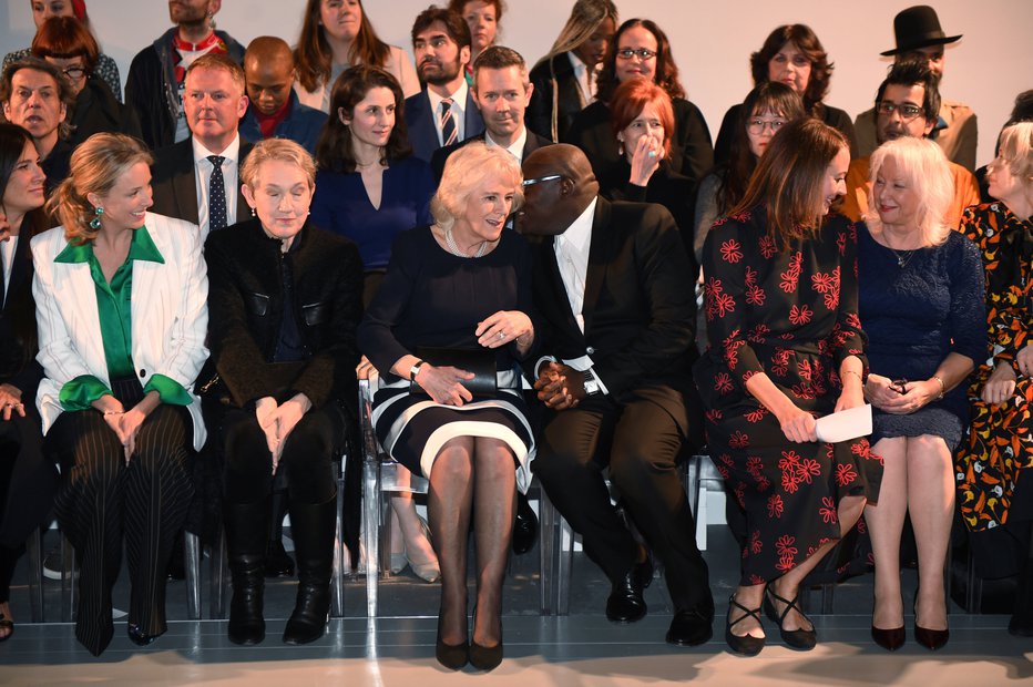 Fotografija: Camilla je sedela v prvi vrsti. FOTO: REUTERS