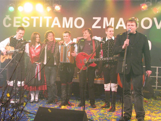Zmagovalci Eme leta 2010 na sodraškem odru Foto: Milan Glavonjić