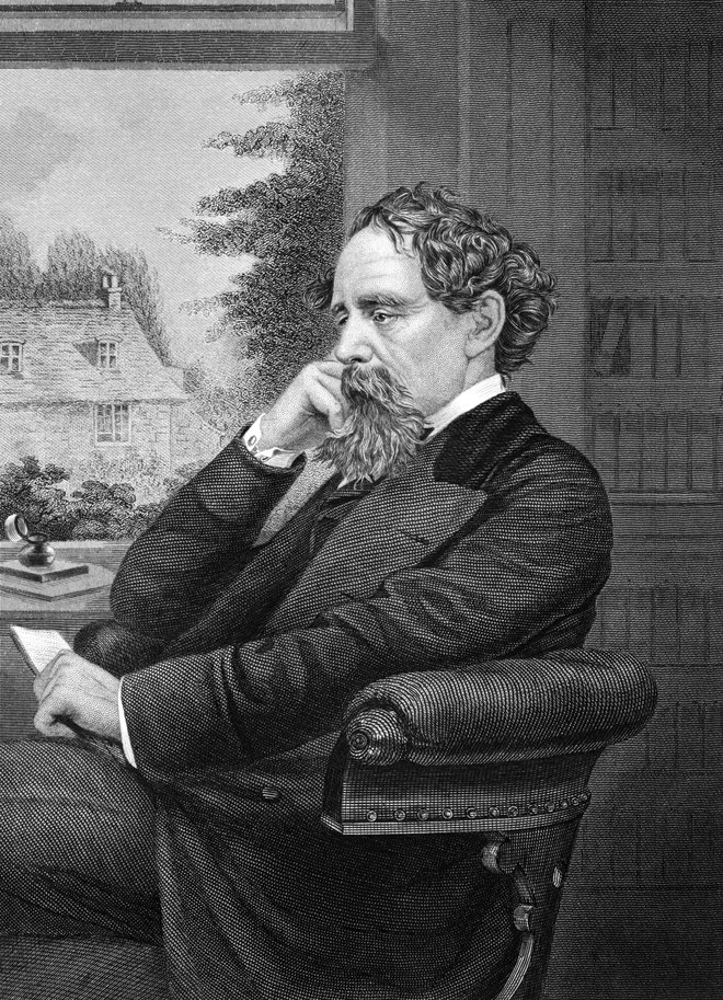 Charles Dickens se je žene naveličal. FOTO: Guliver/getty Images