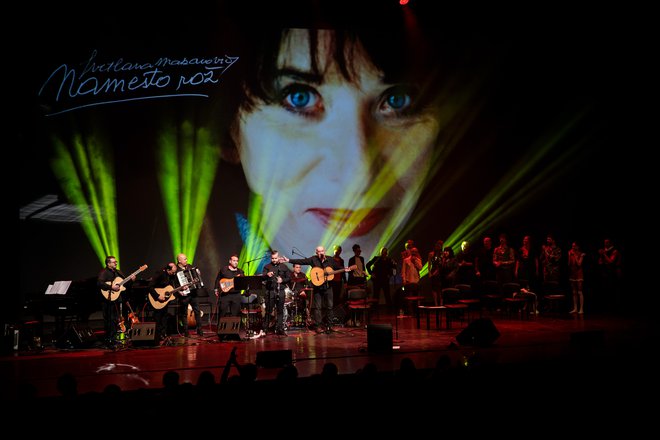 Koncert Svetlane Makarovič v Cankarjevem domu. FOTO: Sandi Fiser