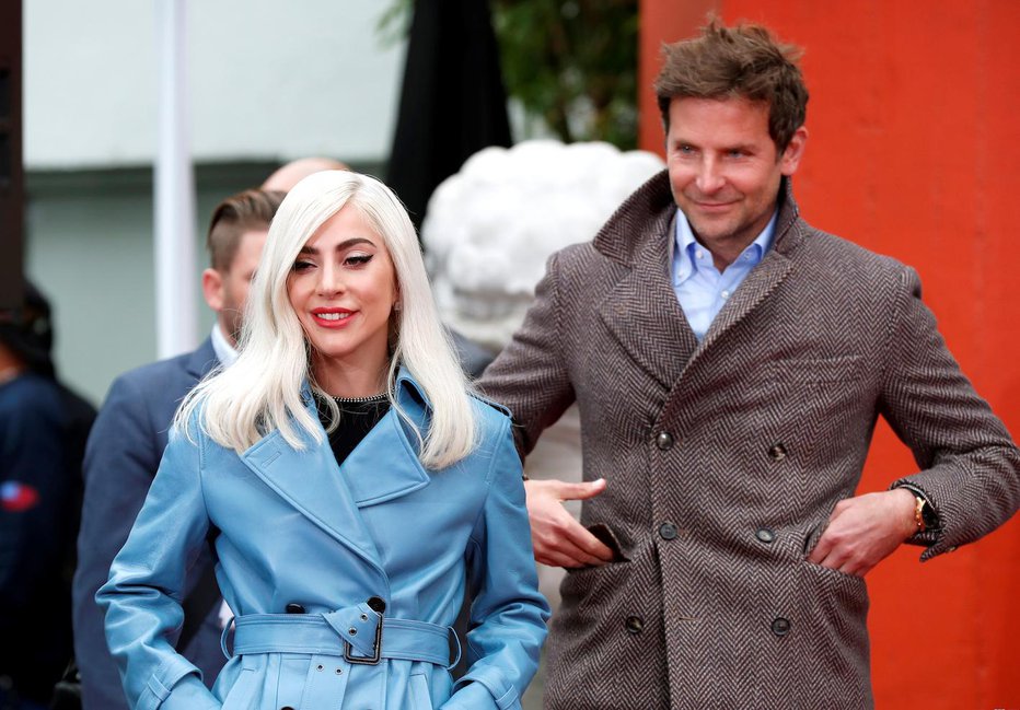 Fotografija: Bradley Cooper in Lady Gaga. FOTO: Reuters