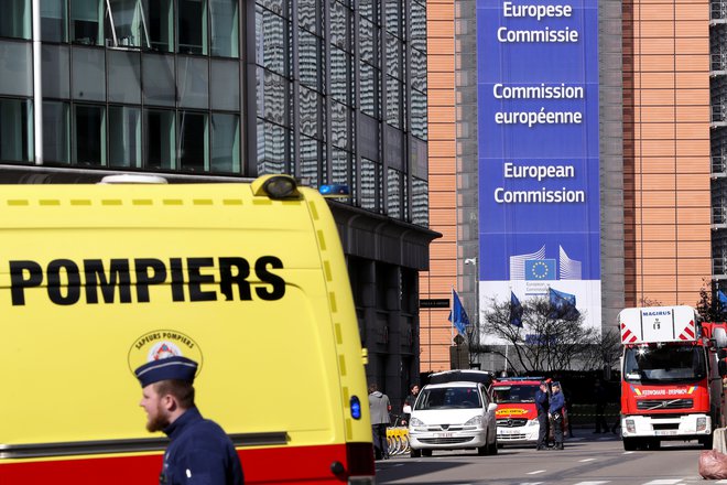 Zaprli so bruseljsko četrt. FOTO: Yves Herman, Reuters