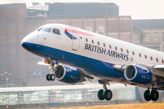 Letalo je vzletelo v Londonu. FOTO: Guliver/Getty Images