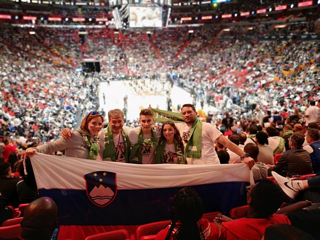 Slovenska košarkarska noč v Miamiju bo dolgo ostala v spominu navzočih pa tudi gledalcev po svetu.