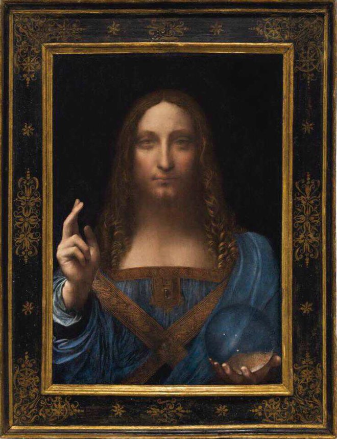 Šele leta 2005 so jo pripisali da Vinciju. FOTO: Pr