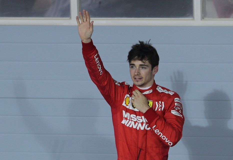 Fotografija: Monačan Charles Leclerc je bil moralni zmagovalec dirke v Bahrajnu. FOTO: Reuters