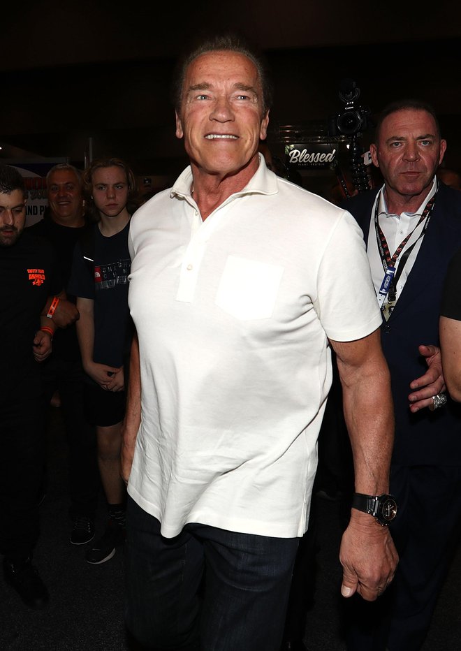 Arnold Schwarzenegger je bil v Las Vegasu. FOTO: Guliver/cover Images