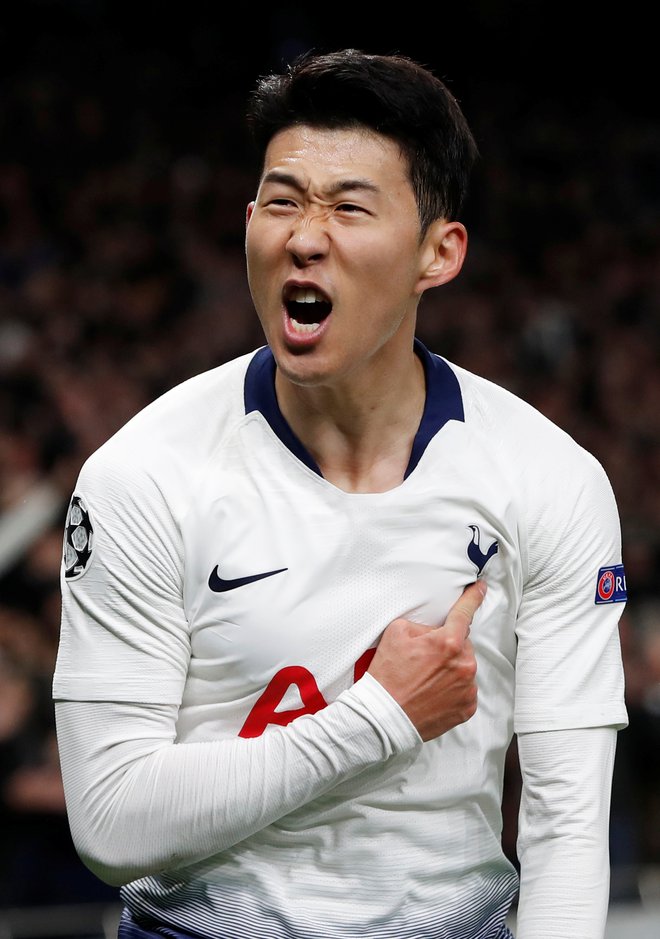 Tottenham bo v Manchestru stavil na Sonov fanatizem. FOTO: Reuters