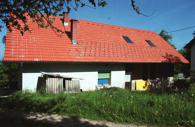 Hiša Vozličeve na Veliki Ilovi Gori, kjer je občasno prebival pokojni Karl Weiss. FOTO: VOJKO ZAKRAJŠEK
