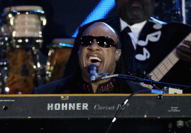 Stevie Wonder še vedno uspešno nastopa. FOTO: Guliver/Getty Images