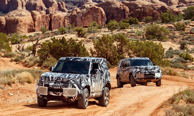 Land Rover je novega terenca testiral v najbolj ekstremnih razmerah. FOTO: JLR