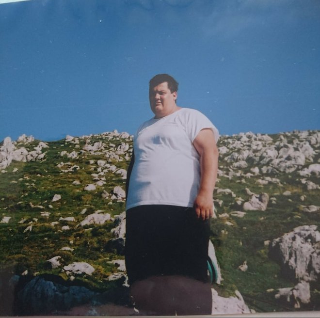 Simon Sreš je tehtal skoraj 200 kilogramov. FOTOGRAFIJE: osebni arhiv
