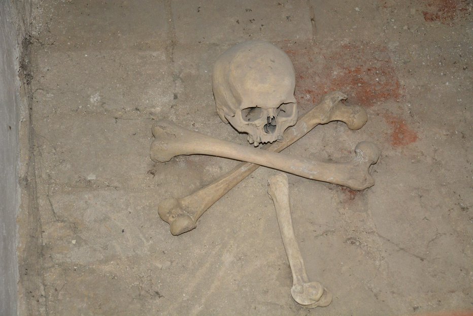 Fotografija: To naj bi bili posmrtni ostanki dekleta, ki so jo posilili in umorili Turki. FOTO: Oste Bakal