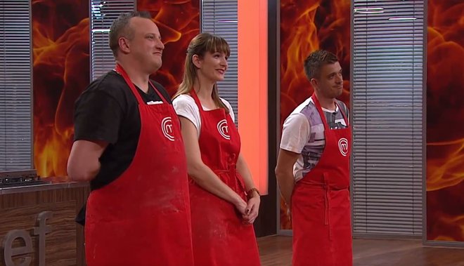 Edina ekipa, kjer so kuhali trije, je razočarala. FOTO: Pop TV