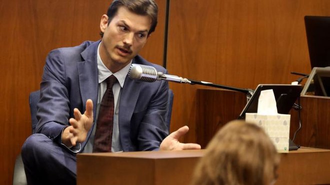 Kutcher med pričanjem. FOTO: Getty Images
