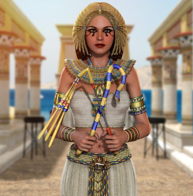 Egipčani so verjeli, da bogovi vodijo njihova življenja.