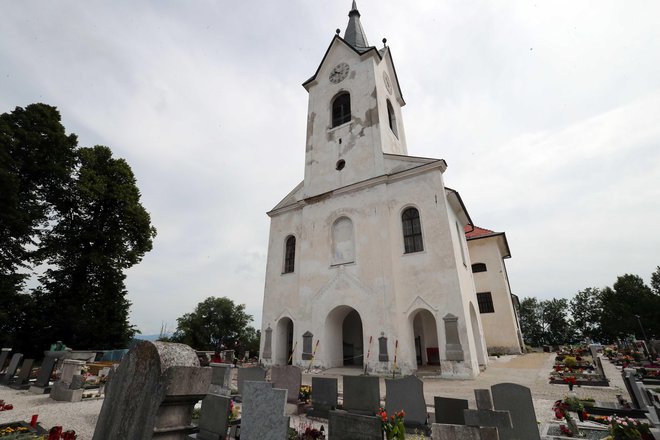 Cerkev je kulturni spomenik lokalnega pomena. FOTO: Igor Mali